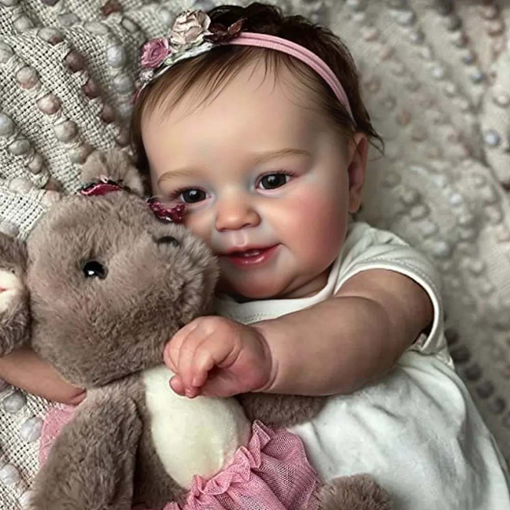 Heartbeat & Sound 20" Awake Handmade Reborn Baby Doll Realistic Reborn Baby
