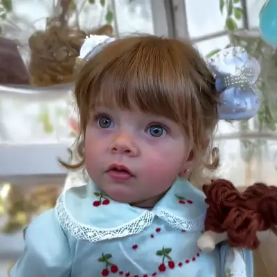 Heartbeat & Sound 20" Handmade Toddler Reborn Baby Doll Girl with Smooth Skin