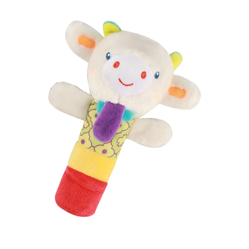 Lamb Fabric Rattle Suitable for Reborn Baby Doll Clothes Accessories Set, photograph 2