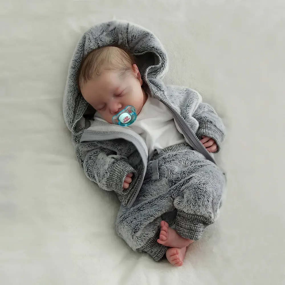20" Realistic Reborn Baby Cute Boy Doll That Look Real Tametin with Heartbeat