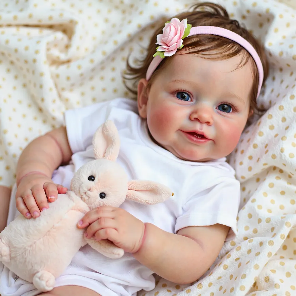 20" Reborn Toddler Realistic Baby Doll Girl Kikail with Chubby Lifelike Face