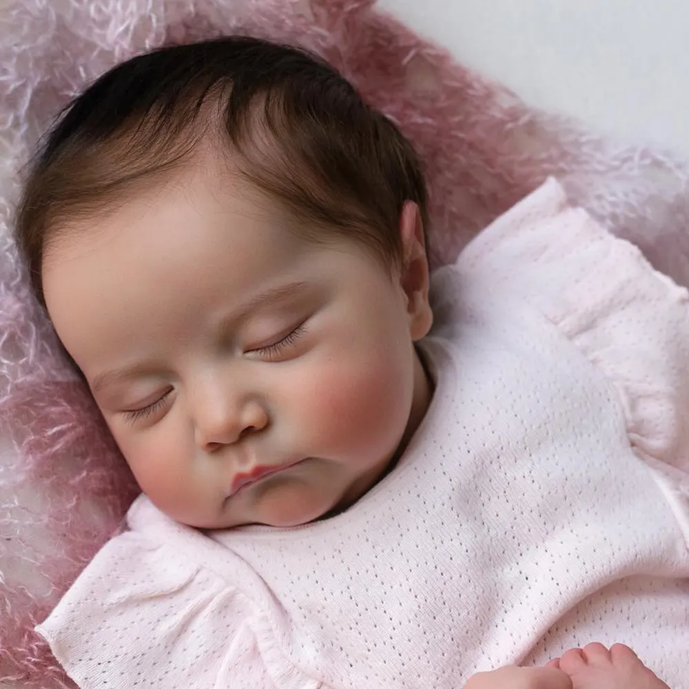 Lifelike Reborn Baby Dolls with Heartbeat Coos and Breath like a Real Baby, photograph 3