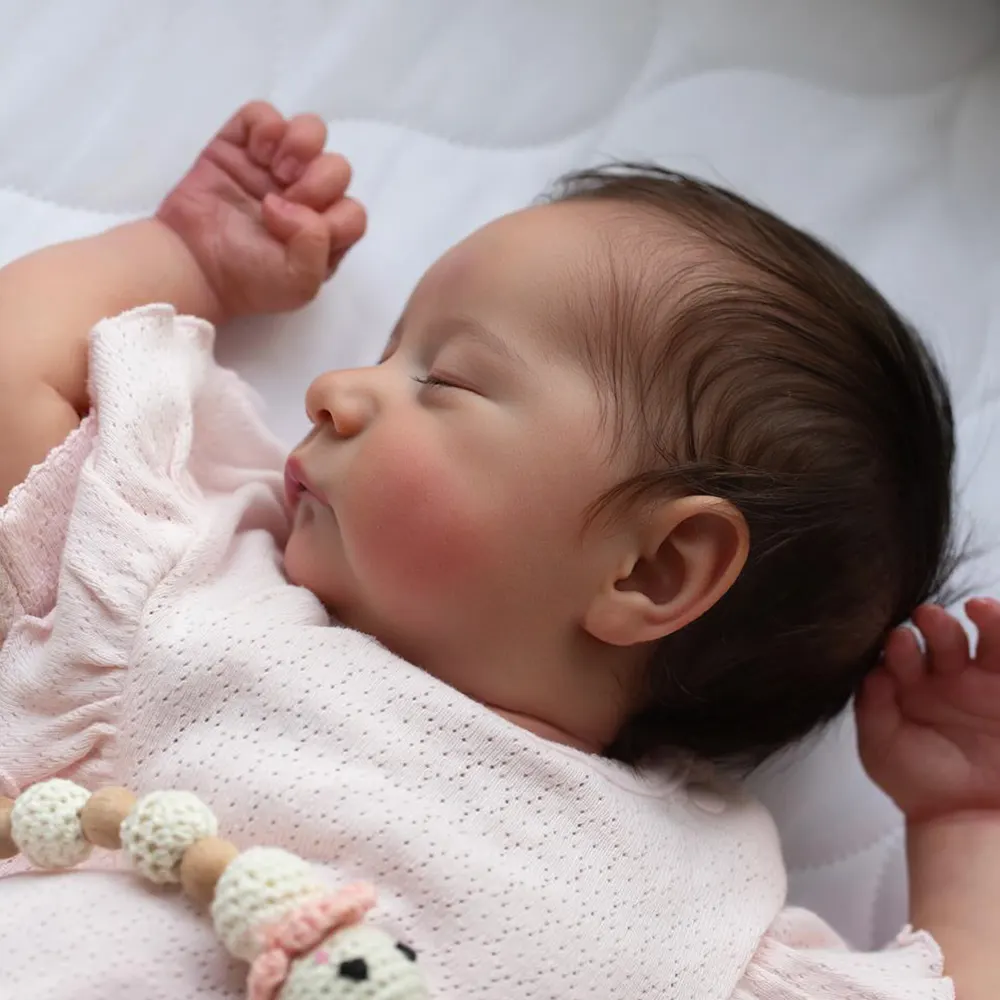 Lifelike Reborn Baby Dolls with Heartbeat Coos and Breath like a Real Baby, photograph 6
