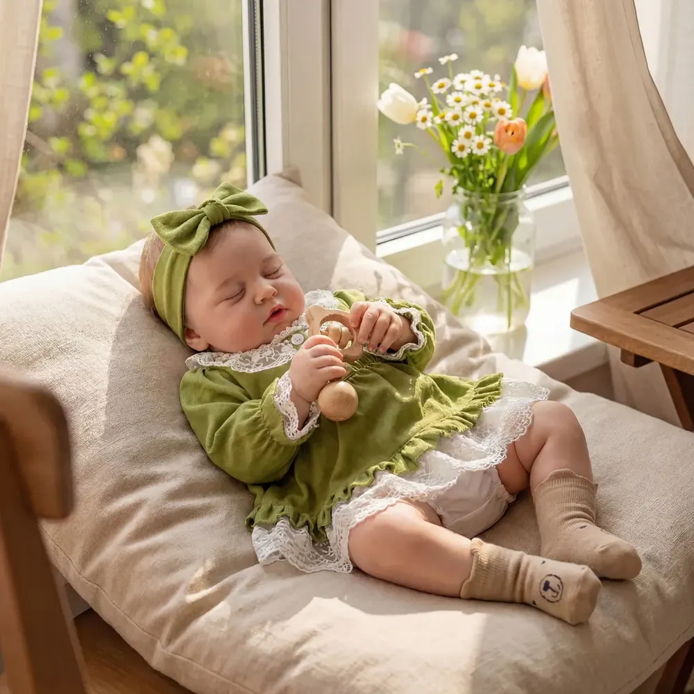 12" & 16" Full Body Silicone Bendable Reborn Baby Boy or Girl Dolls Named Aurelia, photograph 5