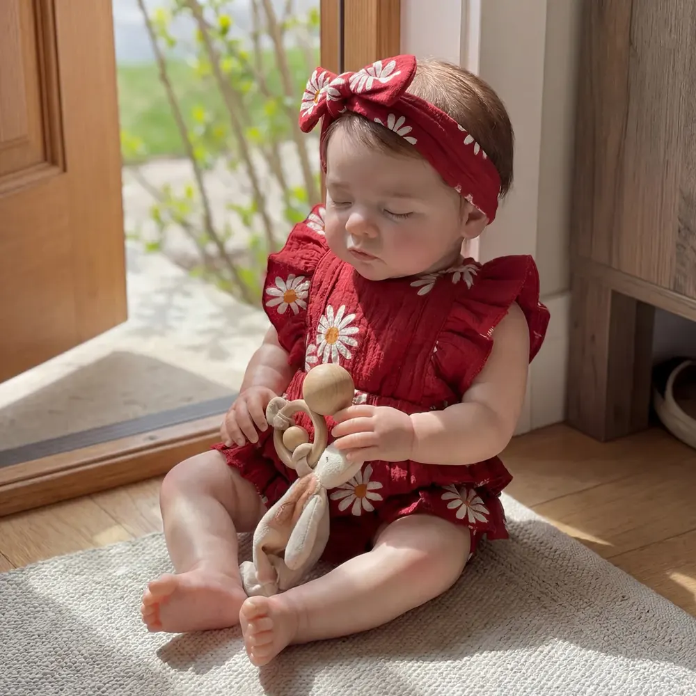12" & 16" Full Body Silicone Bendable Reborn Baby Boy or Girl Dolls Named Celia, photograph 6