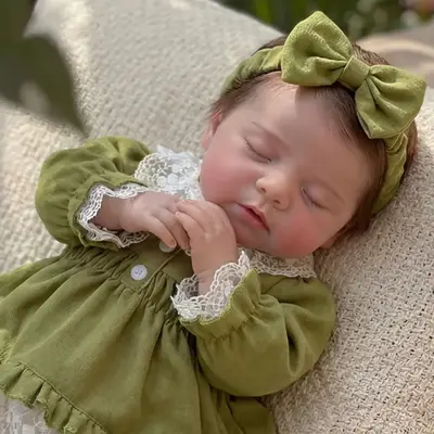 12" & 16" Full Body Silicone Bendable Reborn Baby Boy or Girl Dolls Named Juno