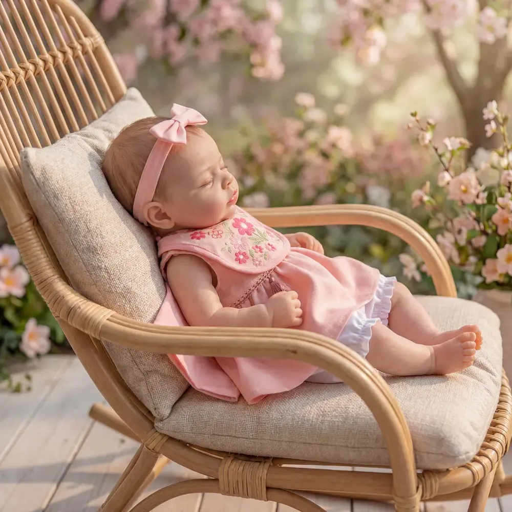 12" & 16" Full Body Silicone Bendable Reborn Baby Boy or Girl Dolls Named Violetta, photograph 5