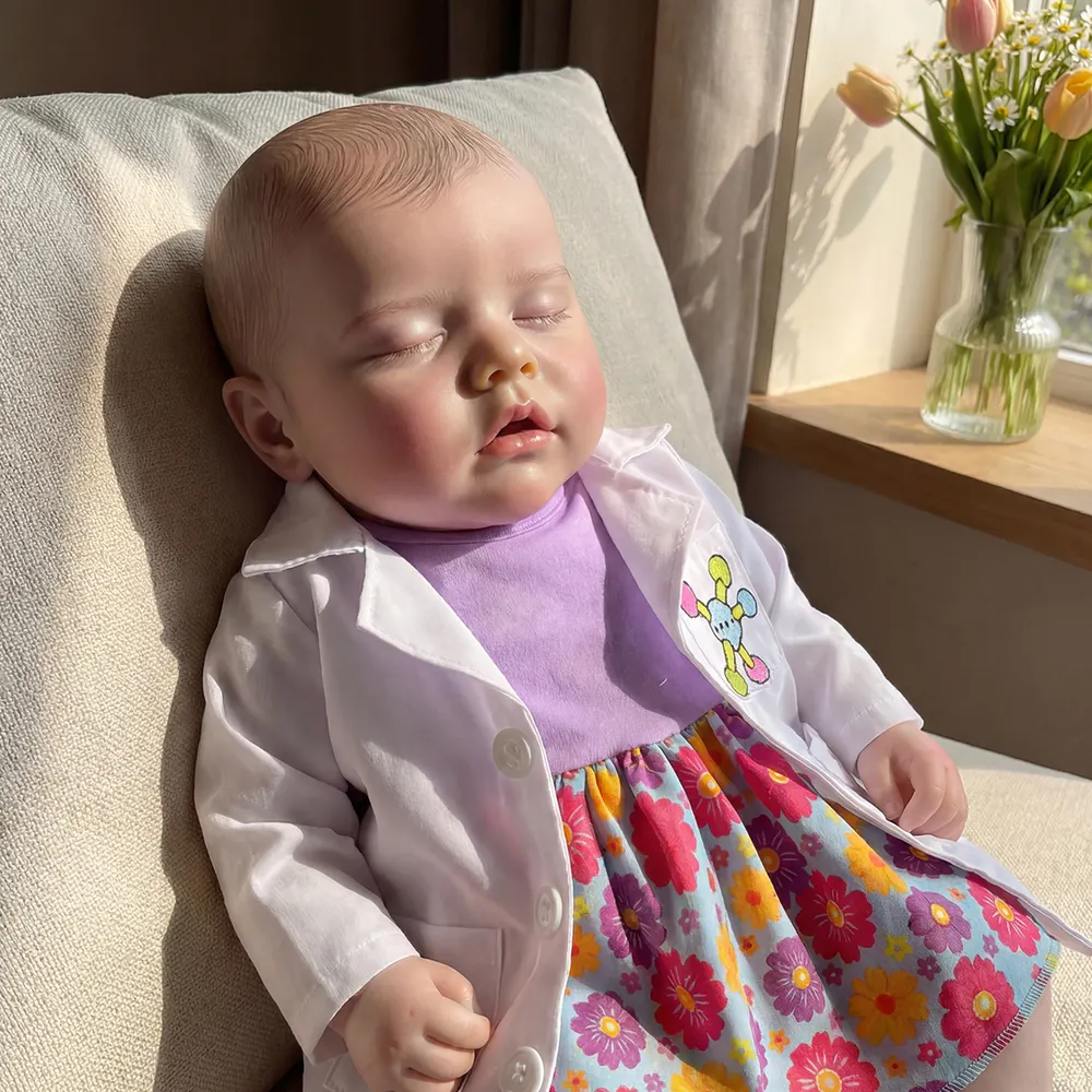 12" & 16" Realistic Soft Newborn Named Ottilie—Full Silicone Reborn Baby Doll