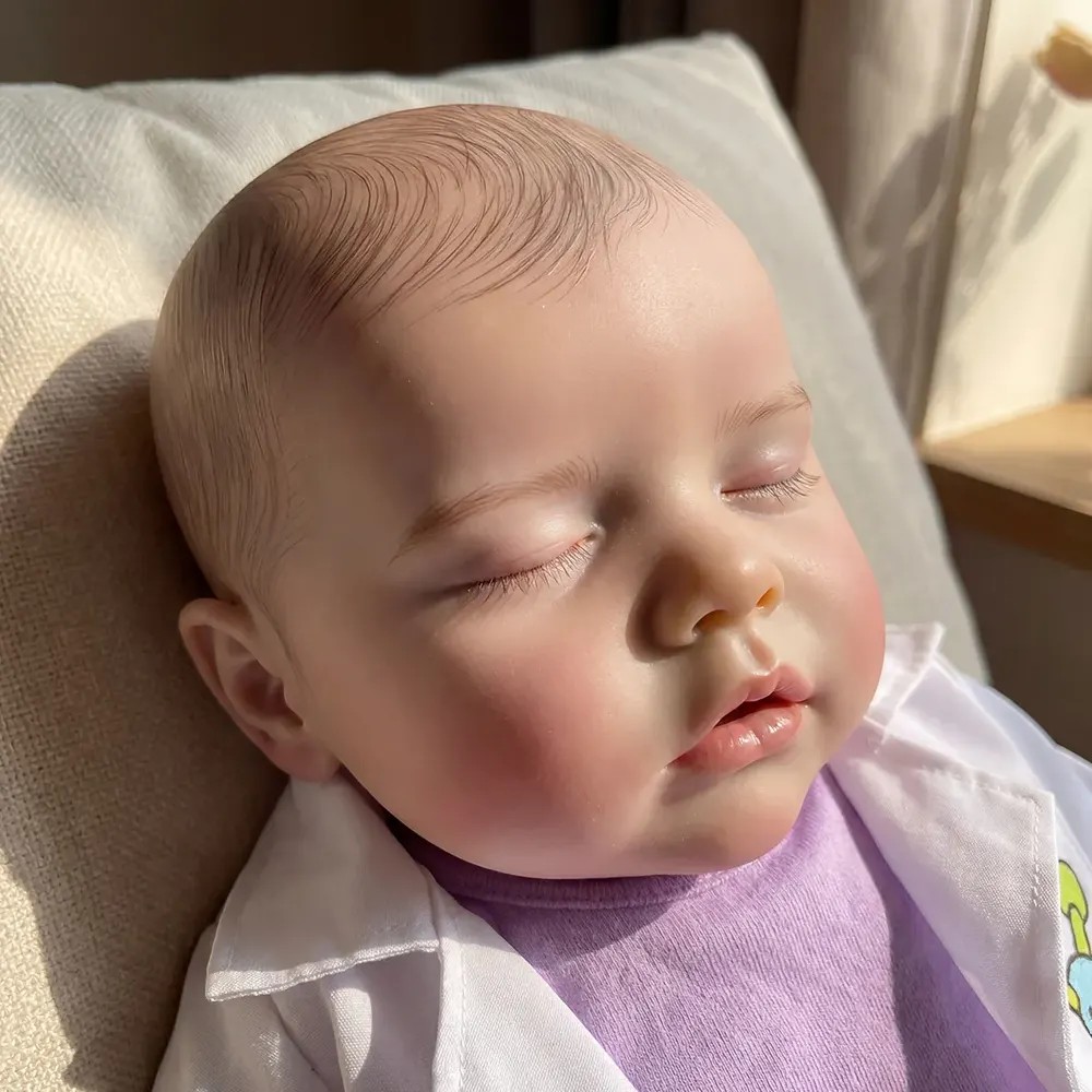 12" & 16" Realistic Soft Newborn Named Ottilie—Full Silicone Reborn Baby Doll, photograph 4