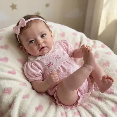 Newborn Full Body Silicone Baby Doll in 12"/16"/20"
