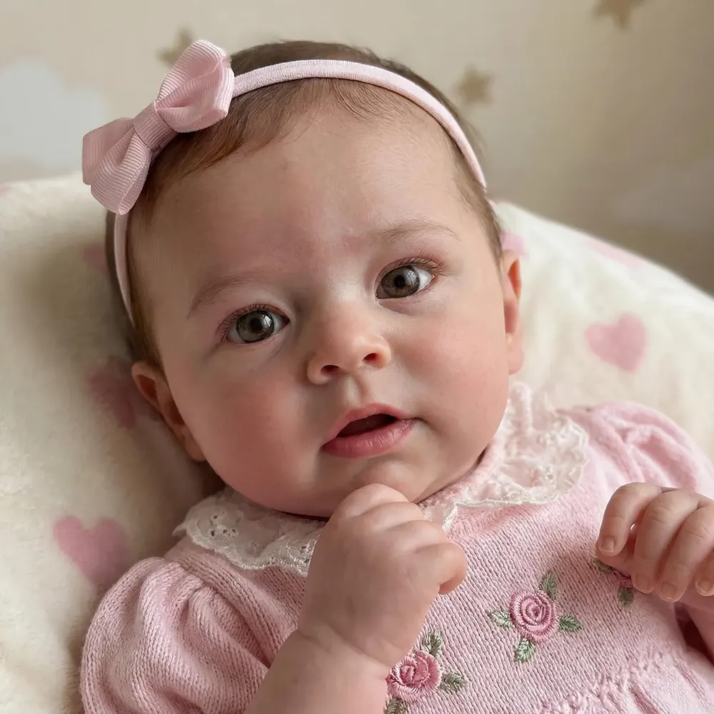 Newborn Full Body Silicone Baby Doll in 12"/16"/20", photograph 3