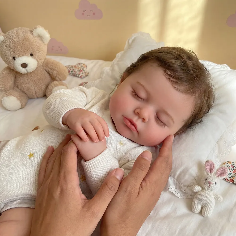 Newborn Silicone Reborn Baby with Smooth Soft Skin, 12"/16" Dolls, photograph 6