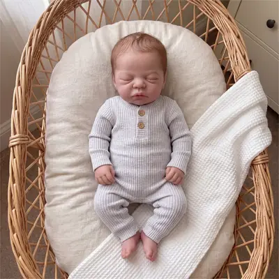 12"/16" Full Body Silicone Doll Newborn Baby with Real Touch and Realistic Baby – Nia