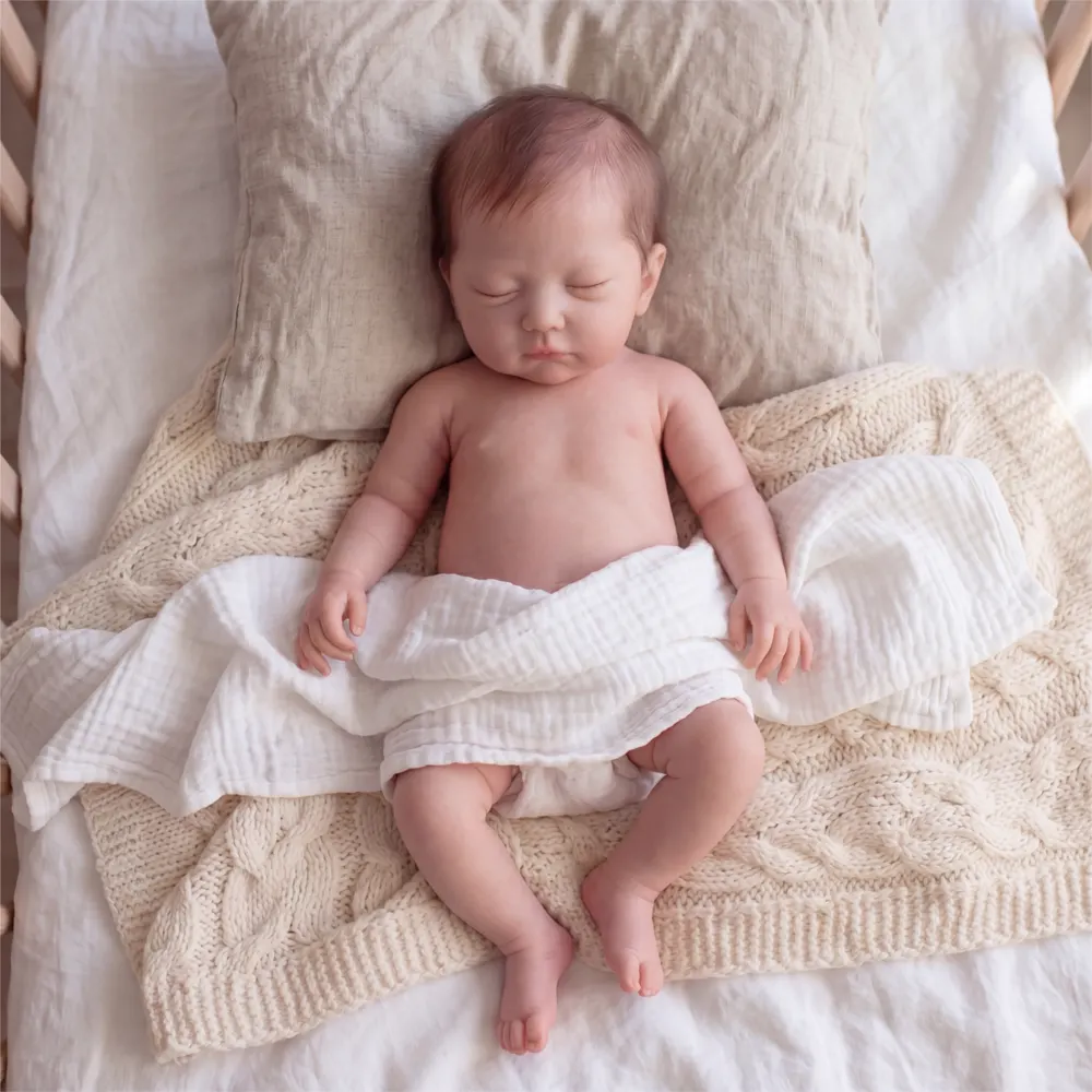 12" & 16" Reborn Dolls with Smooth Skin Lifelike Soft Touch Realistic Texture – Bex