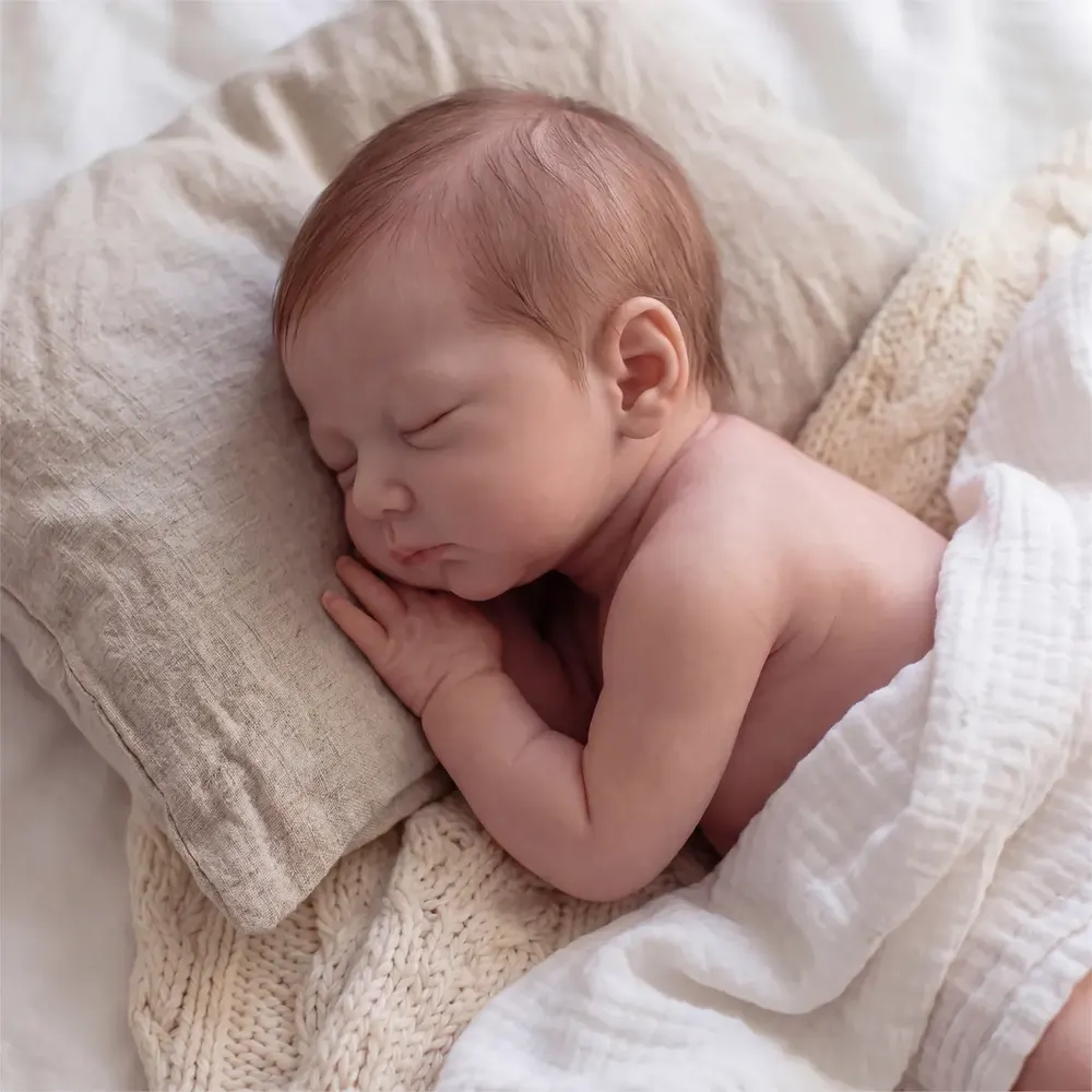 12" & 16" Reborn Dolls with Smooth Skin Lifelike Soft Touch Realistic Texture – Bex, photograph 2
