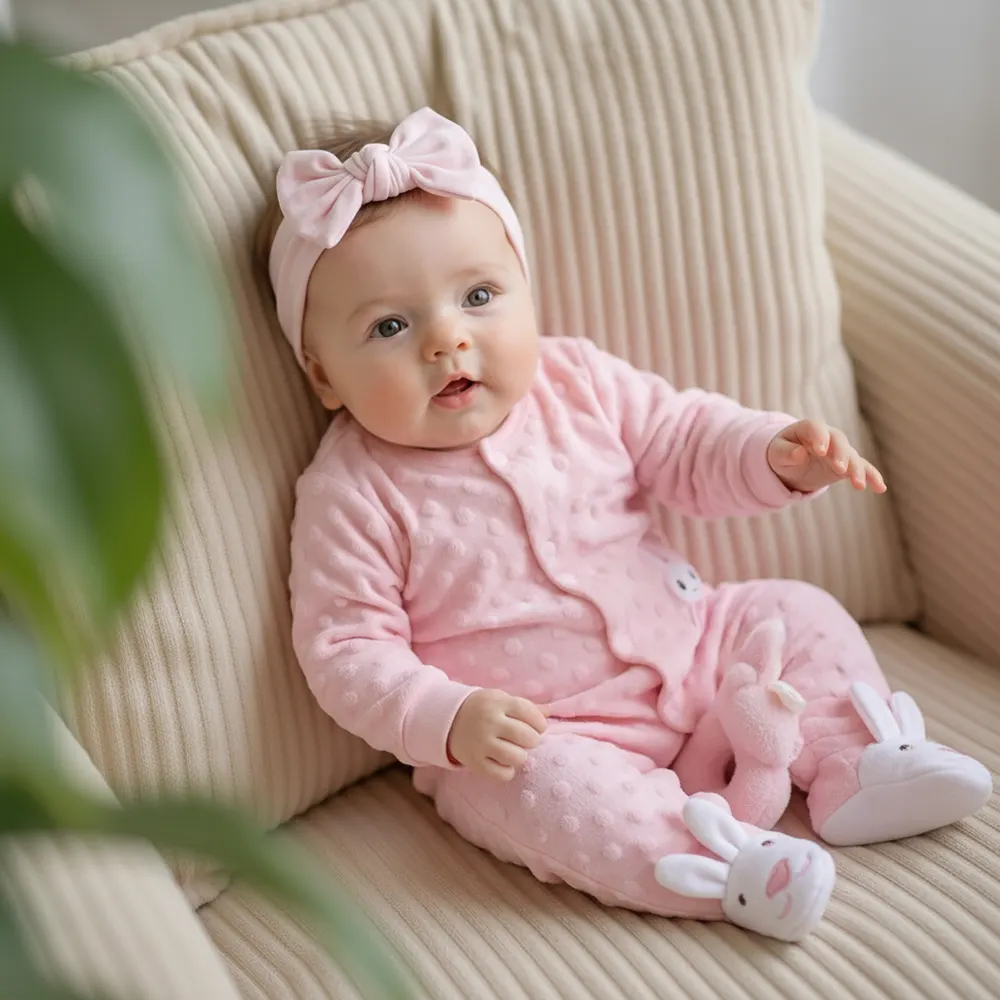 17" Heartbeat & Breathing Reborn Baby Girl with Realistic Thumping Beat, photograph 3