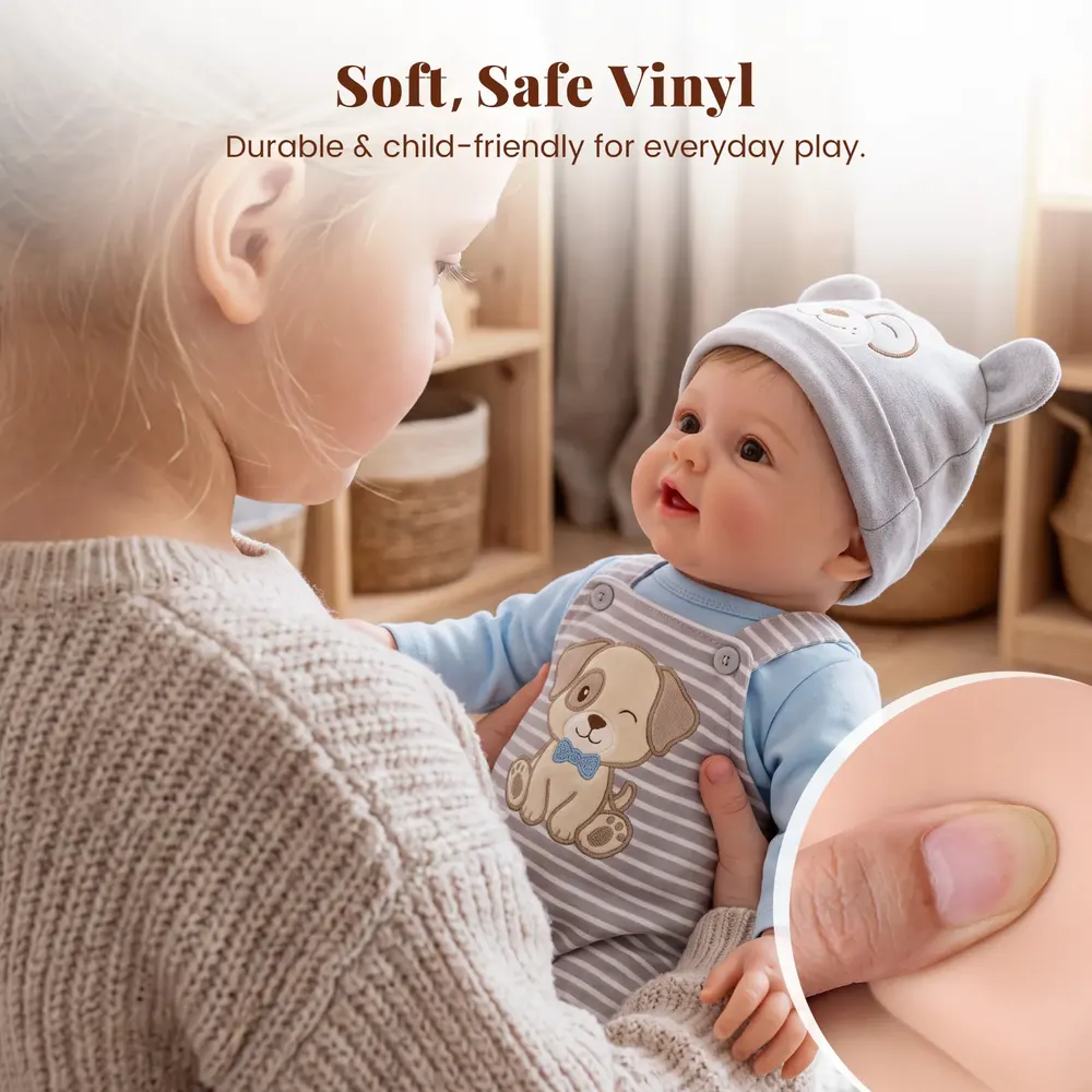20" Newborn Reborn Baby Boy Doll Lifelike & Realistic - Kit, photograph 6