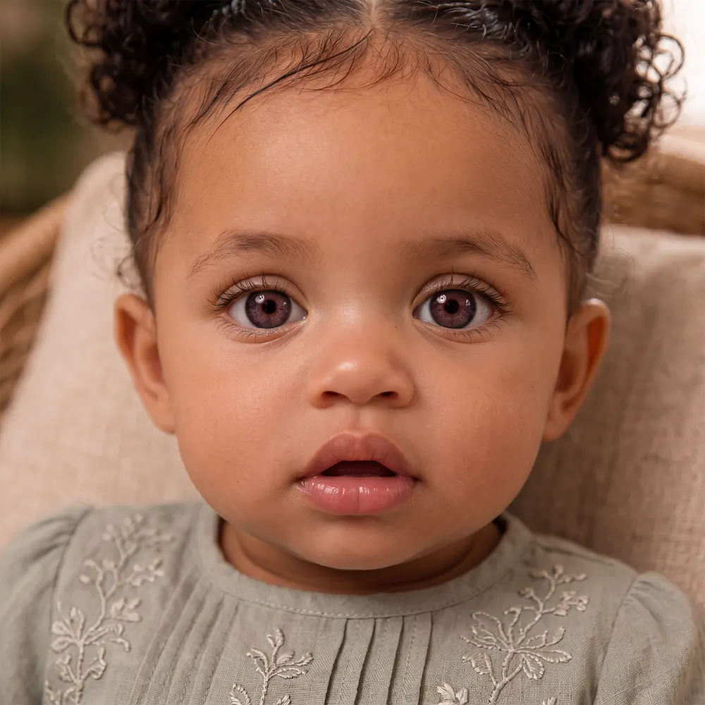 20" African American Heartbeat Reborn Toddler Doll Soft – Isla