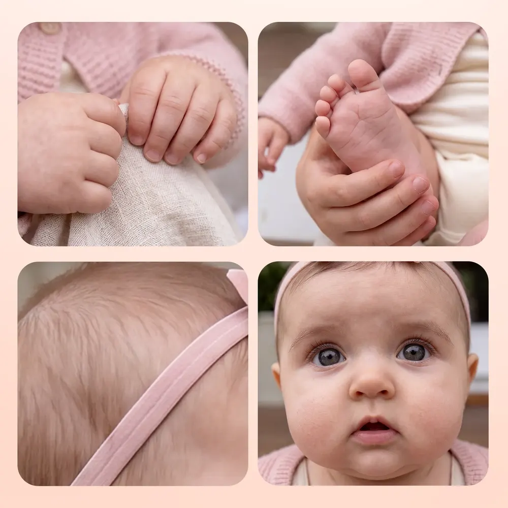20" Heartbeat Reborn Baby Doll with Soft Body&Hand-rooted Hair - Bunella, photograph 4