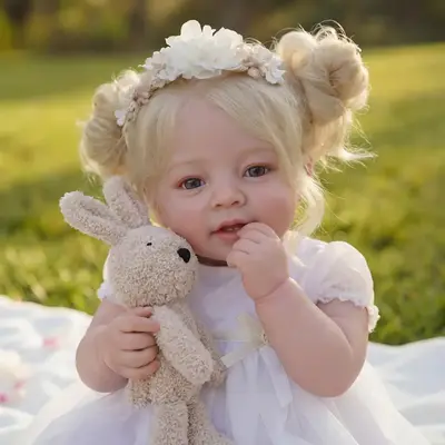 20" Heartbeat Reborn Baby Dolls with Real Baby Sound