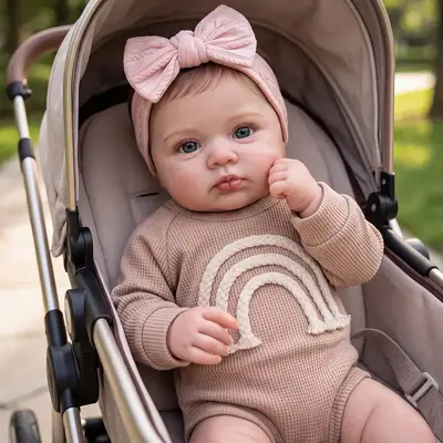 20" Heartbeat Reborn Toddler Doll Soft, Realistic & Cuddly - Isel