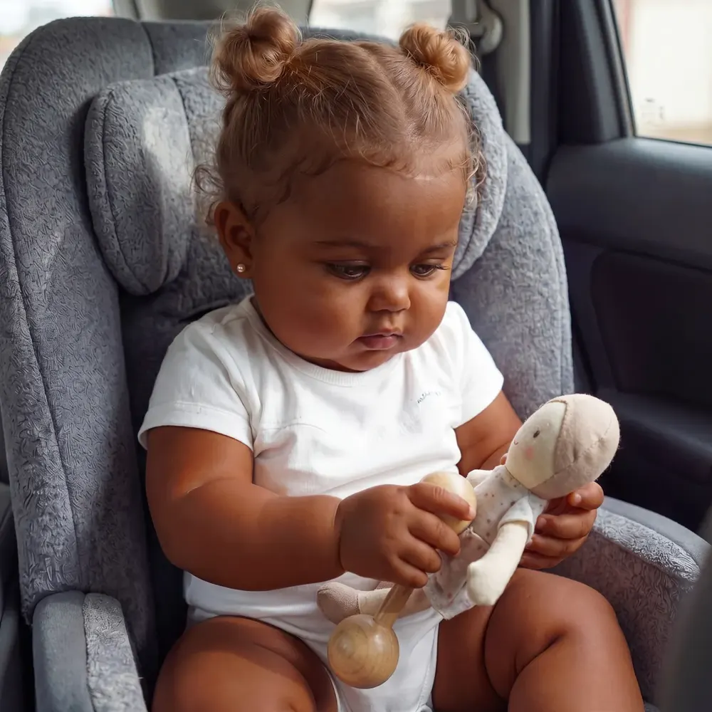 Amara– 12"/16" Full Body Silicone African American Reborn Baby Doll, photograph 4