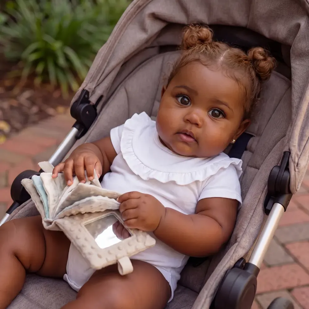 Amara 12"/16"Reborn Baby Doll, Full Body Silicone African American Newborn, photograph 2