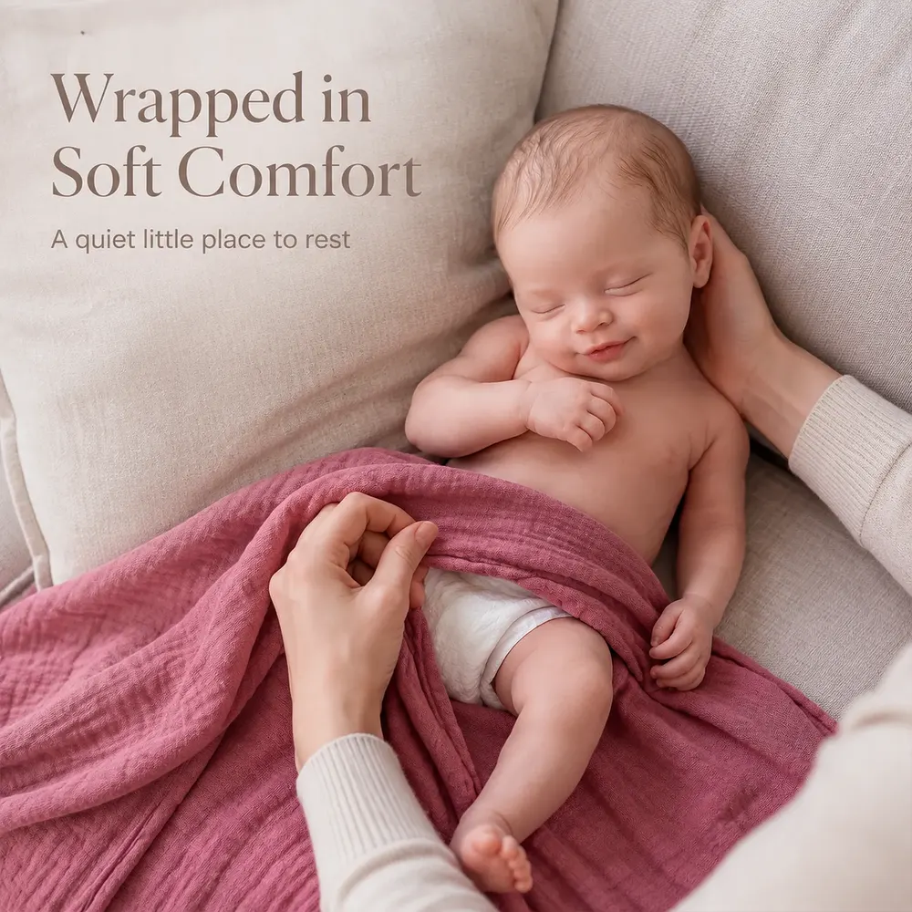 Full Body Silicone 12"/16"/20" Peaceful Sleeping Reborn Baby Doll - Orelis, photograph 3