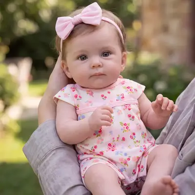 Full Body Silicone 12"/16" Reborn Baby Doll with Realistic Details - Tansy