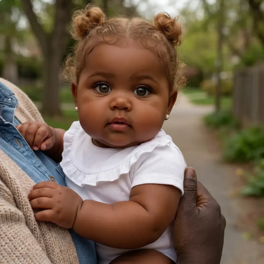 Full-Body Silicone African American Reborn Baby Doll Amara—12"/16" Ultra-Realistic, photograph 2