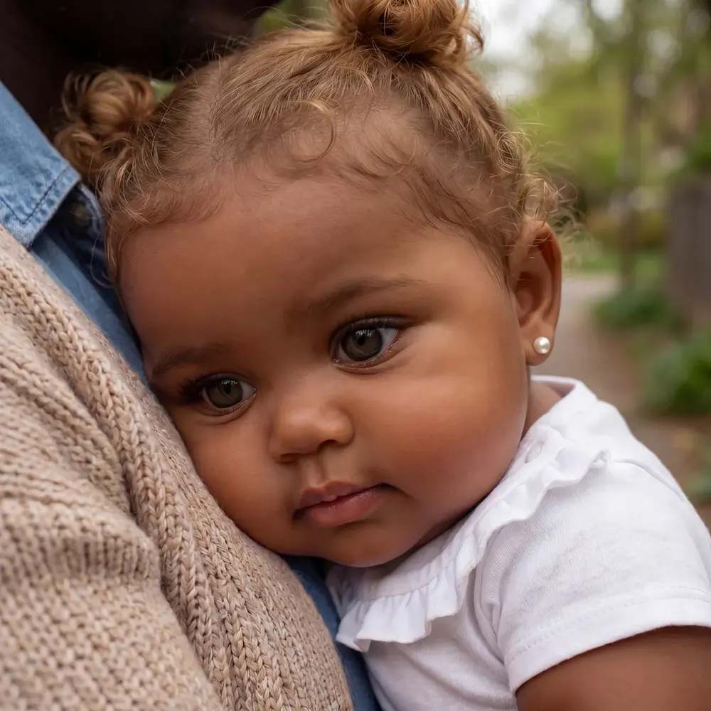 Full-Body Silicone African American Reborn Baby Doll Amara—12"/16" Ultra-Realistic, photograph 4