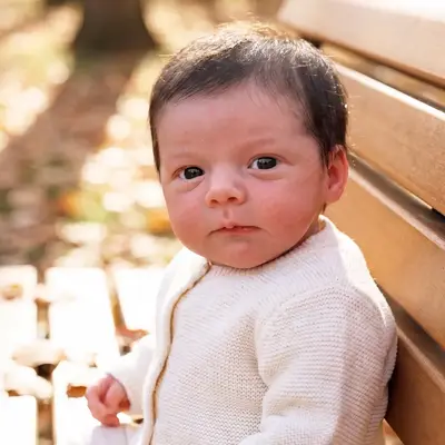 Full-Body Silicone Reborn Baby Doll, 12"/16" Lifelike Boy, Beige Knit Outfit – Wynne