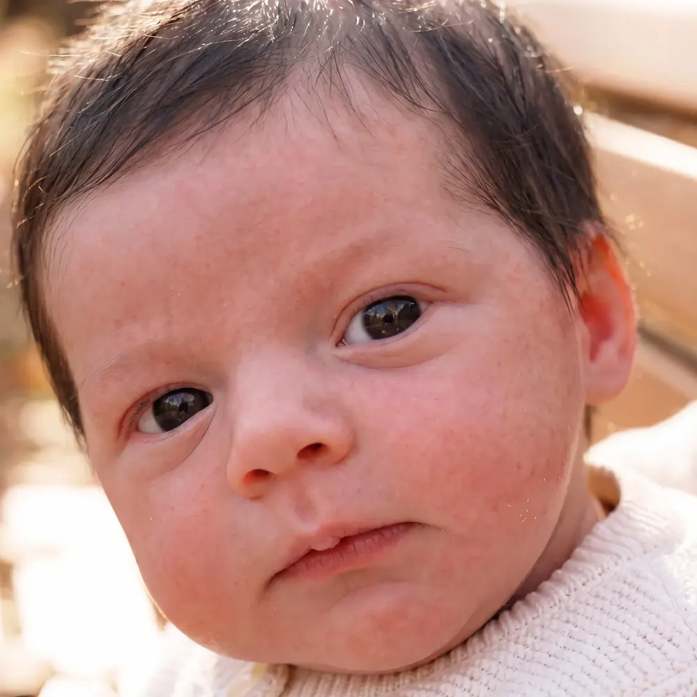 Full-Body Silicone Reborn Baby Doll, 12"/16" Lifelike Boy, Beige Knit Outfit – Wynne, photograph 3
