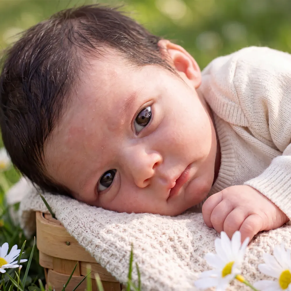 Full Body Silicone Reborn Baby Doll 12"/16" Lifelike Boy – Wynne