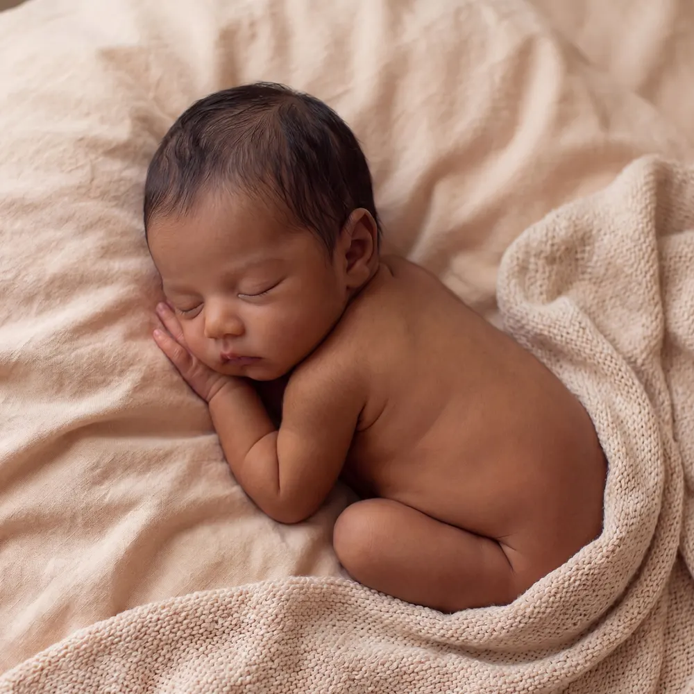 Miles 12"/16"African American Reborn Baby Doll, photograph 2