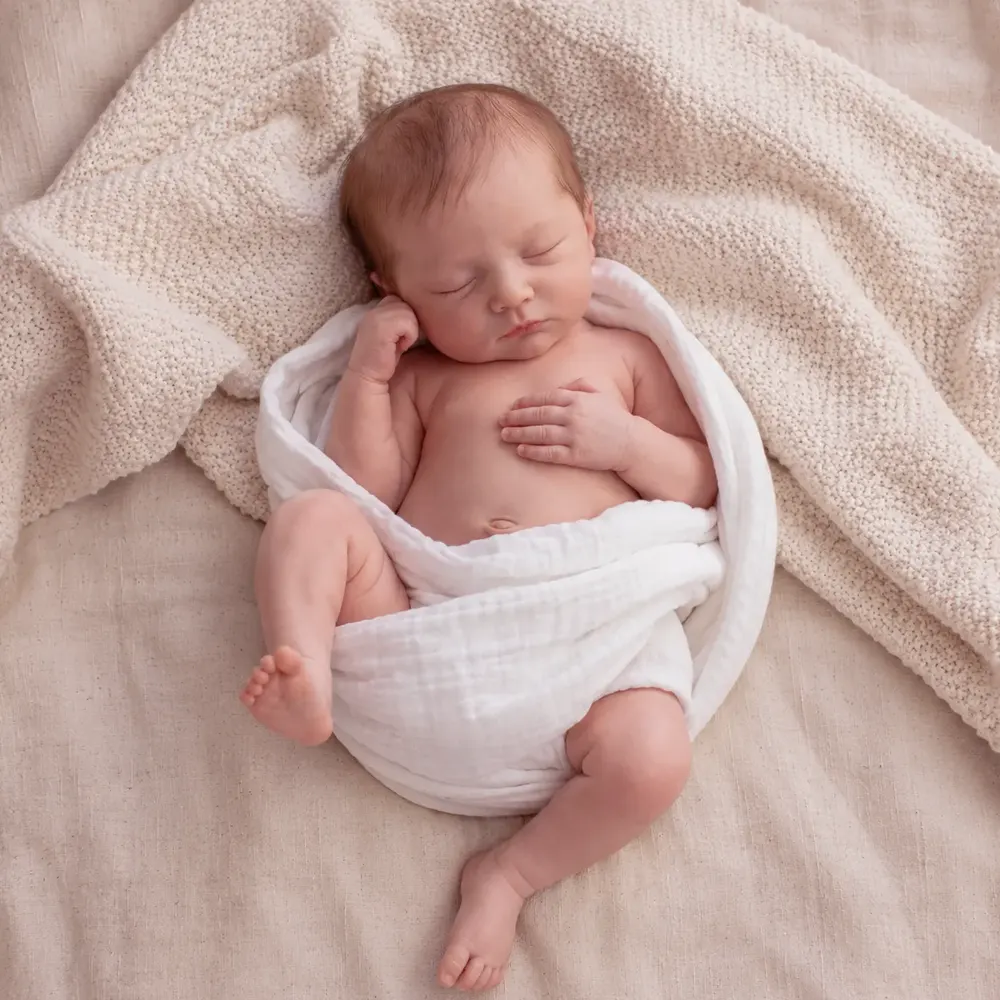 12" & 16" Reborn Baby Dolls Adorable Baby Face Newborn Baby Doll for Gentle Cuddles – Bex, photograph 2