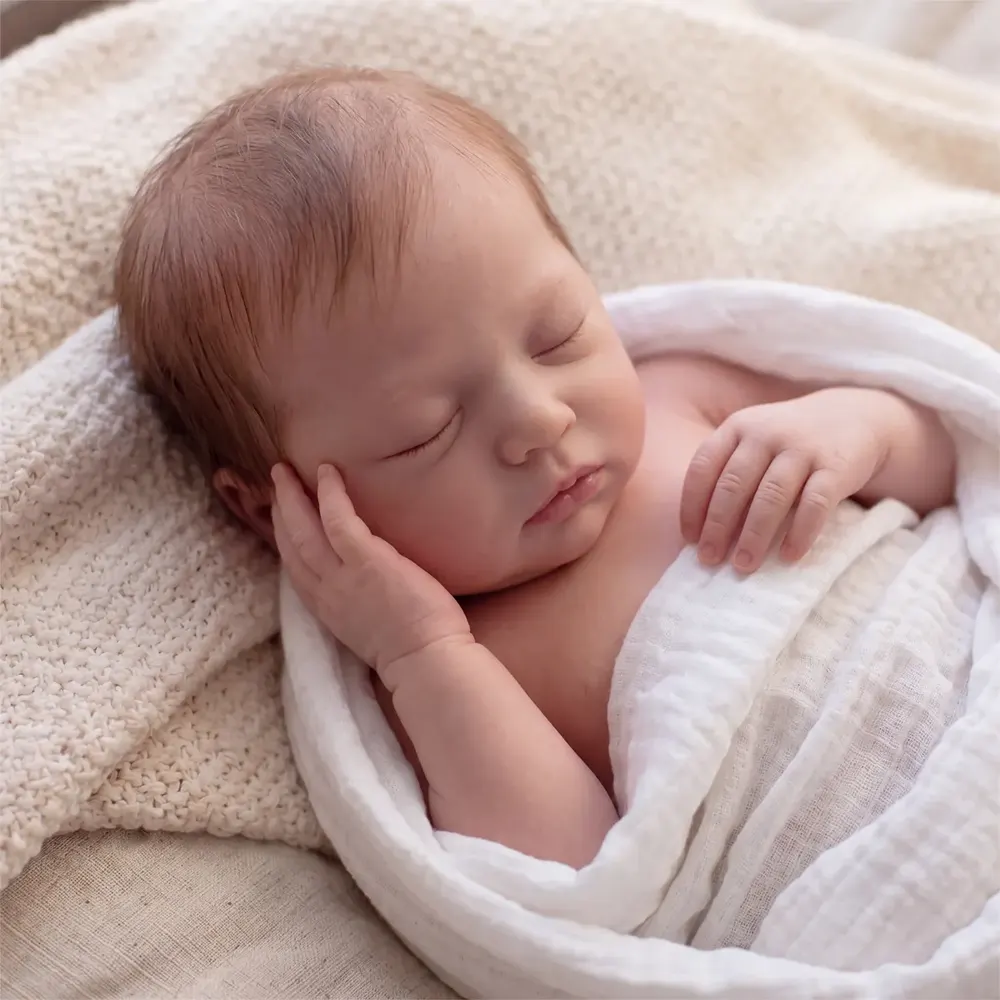 12" & 16" Reborn Baby Dolls Adorable Baby Face Newborn Baby Doll for Gentle Cuddles – Bex, photograph 3