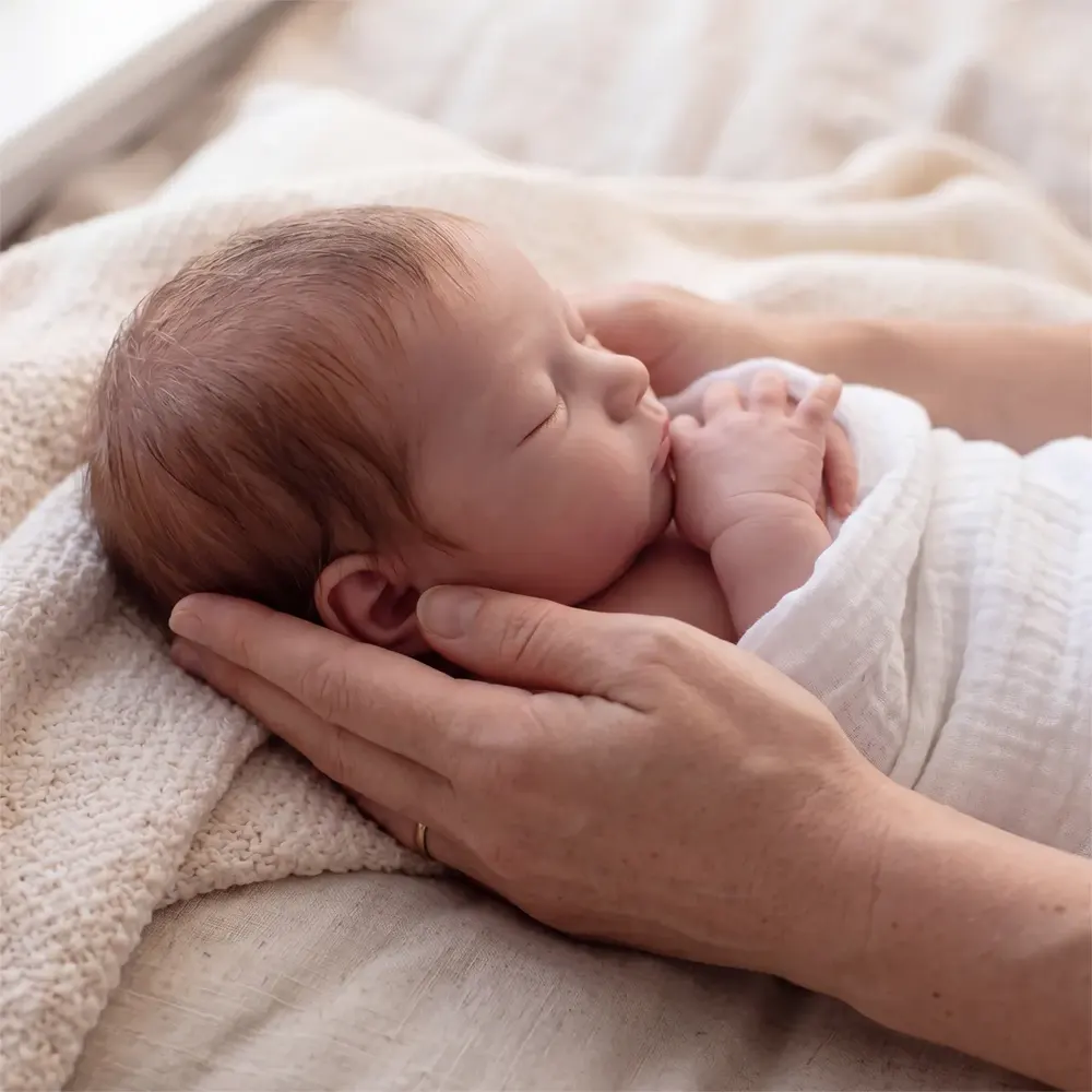 12" & 16" Reborn Baby Dolls Adorable Baby Face Newborn Baby Doll for Gentle Cuddles – Bex, photograph 6