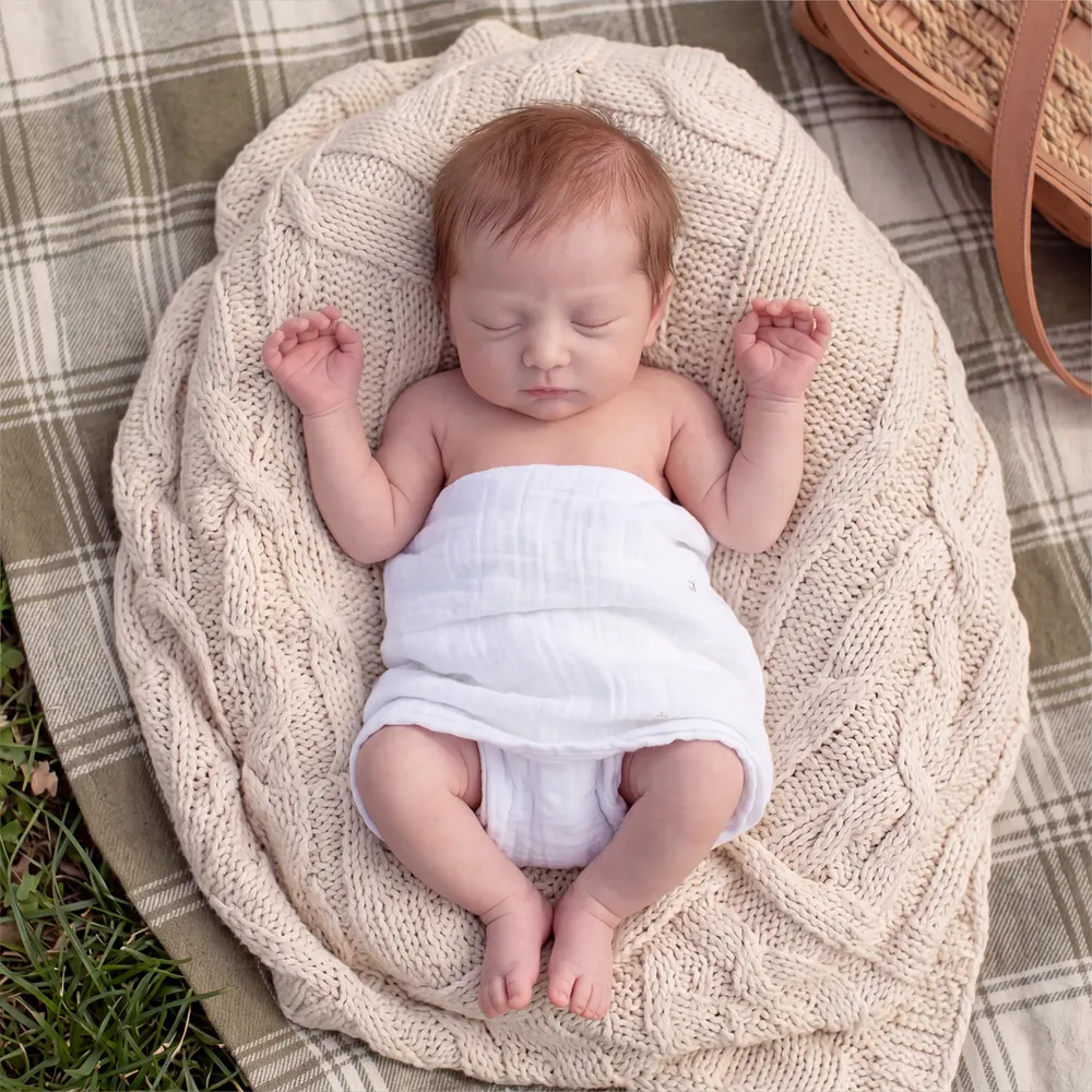 12" & 16" Reborn Baby Dolls with Lifelike Soft Skin Newborn Hand-Painted Features – Bex, photograph 2