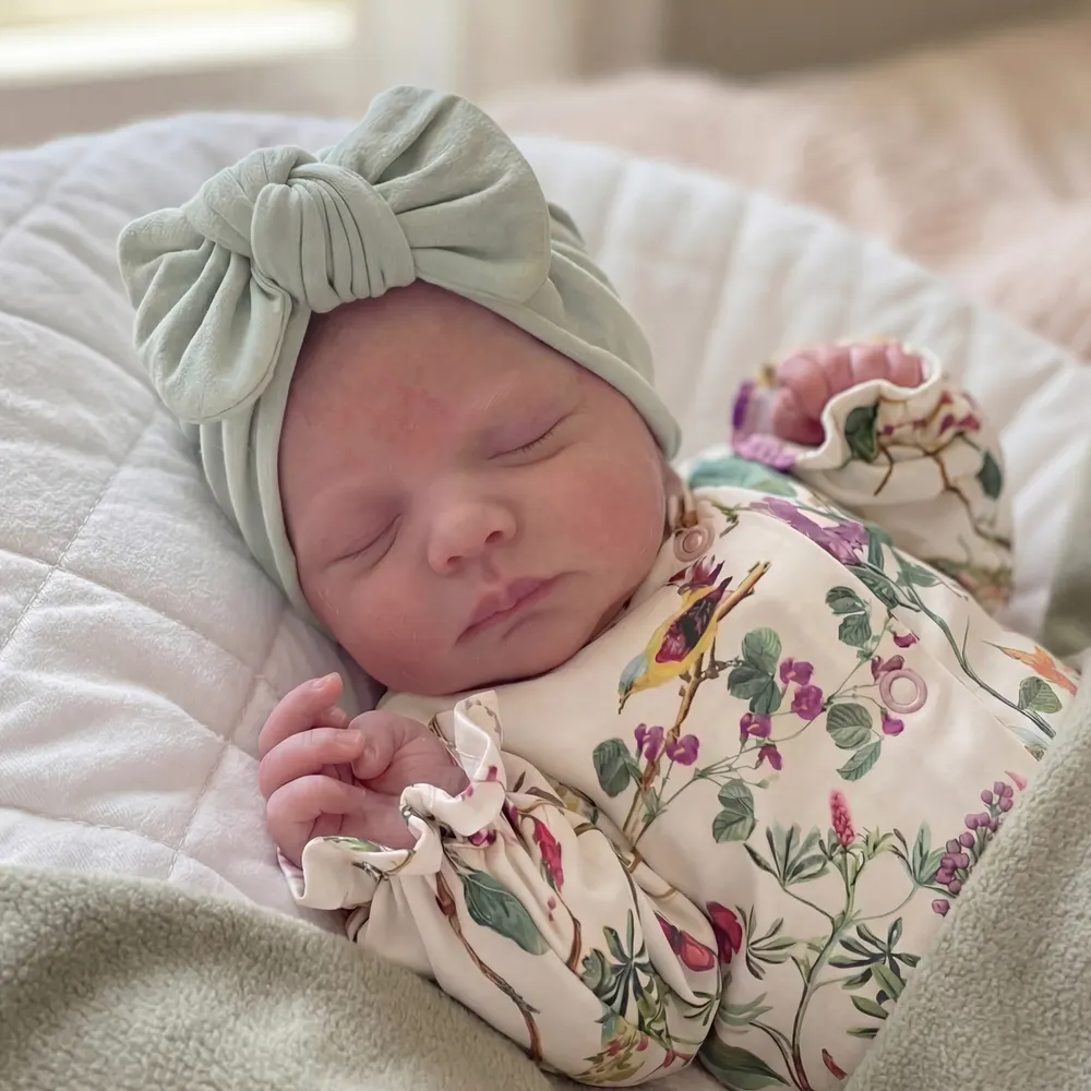 Realistic Baby Girl/Boy 12"/16" Sizes, Reborn Newborn Girl with Soft Natural Skin