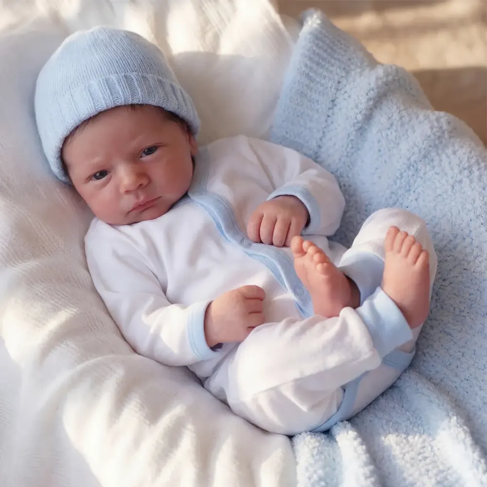 Real Reborn Baby Doll with Silicone Body and Smooth Touch, 12"/16" Pre Order, photograph 6