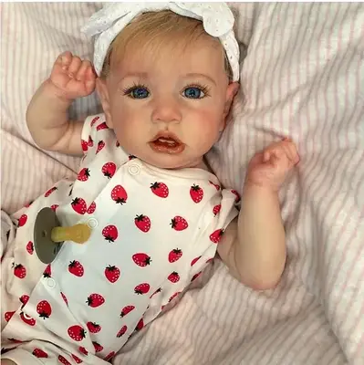 Realistic 20" Mia Reborn Toddler Silicone Newborn Baby Doll Girl Gift
