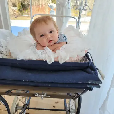 Realistic Baby Dolls Girl with Real Looking and Soft Body, 12"/16"/20" Awake Reborn
