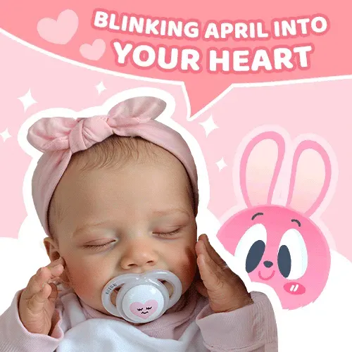 20" Theresa Truly Reborn Baby Girl Newborn Sleeping Doll with Heartbeat and Sound, photograph 5