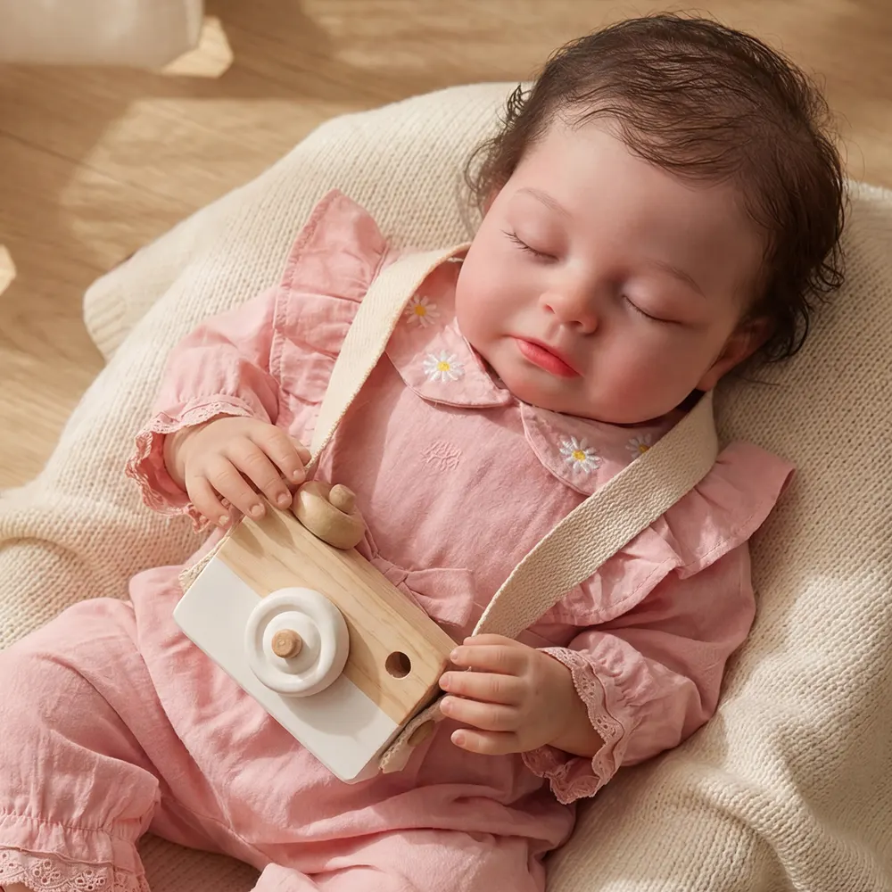 Realistic Silicone Babies with Rosy Cheek, 12"/16"/20" Newborn Girl or Boy