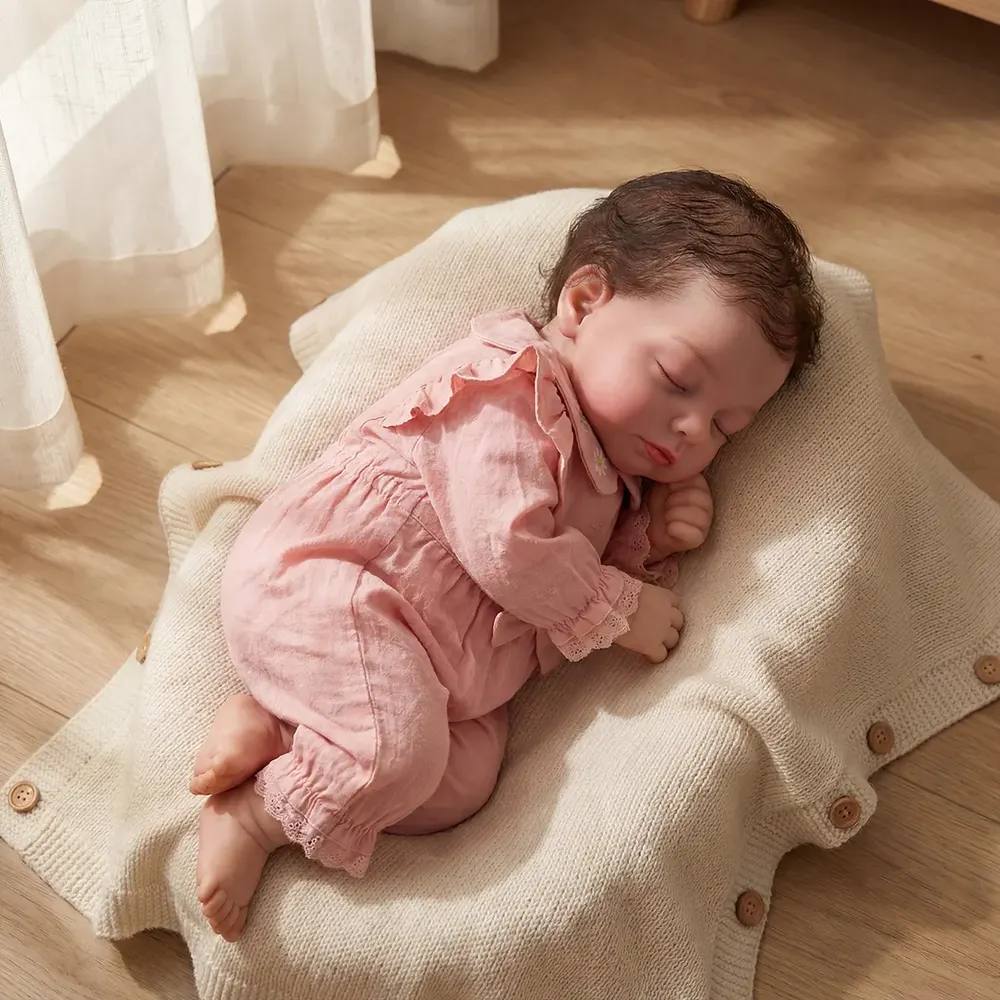 Realistic Silicone Babies with Rosy Cheek, 12"/16"/20" Newborn Girl or Boy, photograph 3