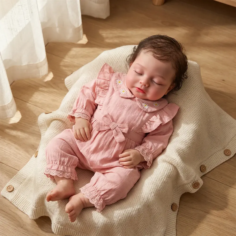 Realistic Silicone Babies with Rosy Cheek, 12"/16"/20" Newborn Girl or Boy, photograph 4