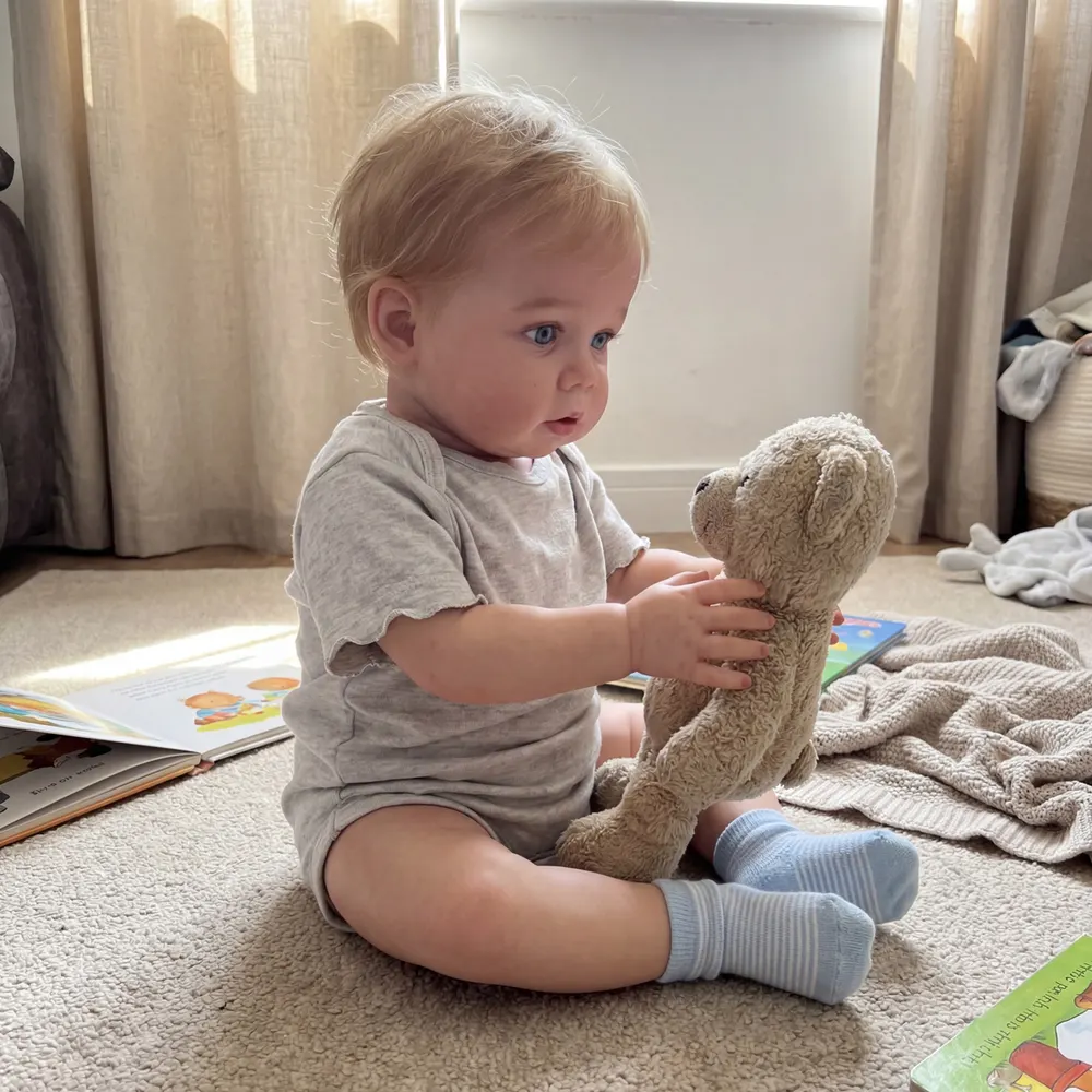 Realistic Silicone Babies with Rosy Chubby Cheek and Flexible Limbs, 12"/16", photograph 5