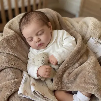 Reborn Baby Doll 17" Lifelike Soft Body Girl – Rumer