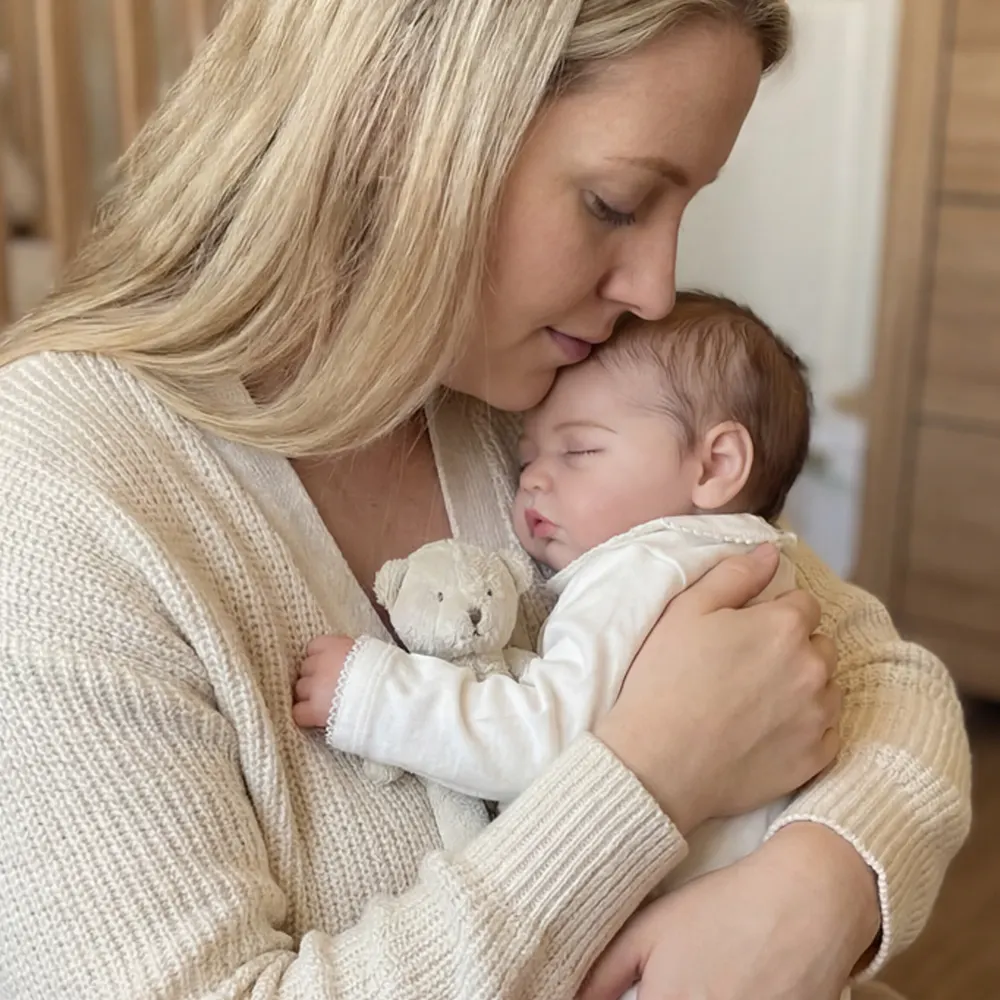 Reborn Baby Doll 17" Lifelike Soft Body Girl – Rumer, photograph 6